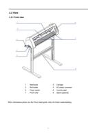 3 View 231 Front view 1 Steel axes 3 Roll holder 5 (Page 7 / 9) V-Smart User Manual